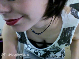 BrendaMaid cute coquette strips in the kitchen