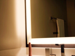 Aspen Snow cute confused jerks off