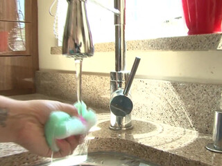 AshleyRider appetizing wench rides sex toy