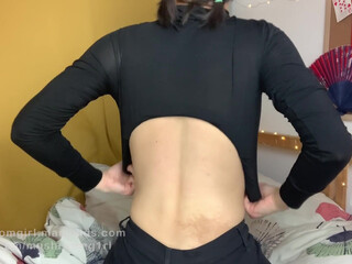 mushroomgirl A young brunette after oral pleasures gets fucked in the ass