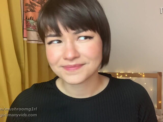 mushroomgirl cute chick fucks herself with sex toys