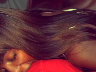 Mocca_Angelface ardent young lady caresses big tits at work