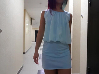 Aiko_Moe cute baby fucks herself with black dildo fingers