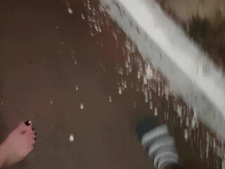 Myrelly Mello Onlyfans teen black-haired chick talks coquettishly on camera