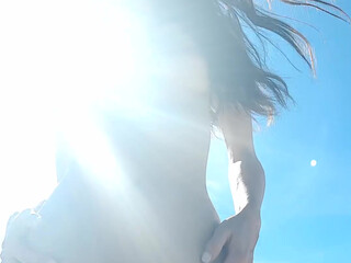 Lina Arian Joy Onlyfans the naughty dolly jerks off her pussy with a phallus