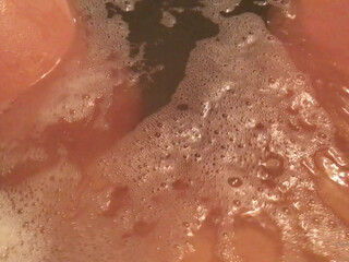 Julia Red Onlyfans full breasted girl caresses shaved cunt