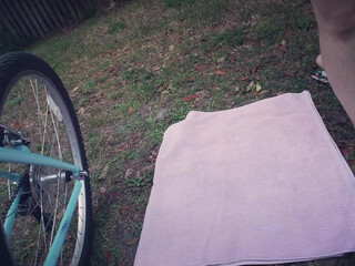 BunnVee playful flirt dancing striptease