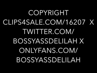 Bossy Delilah  with dildo relaxes her shaved vagina