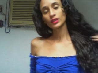 skinny_fer hot chick fucks shaved pussy