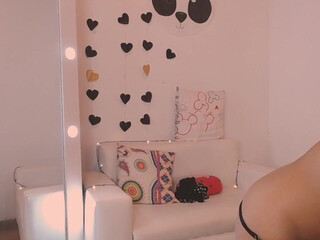 ambarsweet_ busty babe fucks herself in her pussy