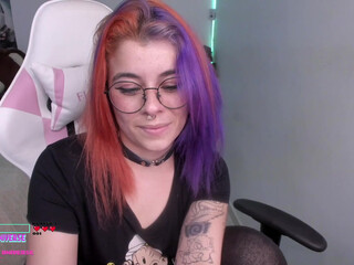 vanne_universe gorgeous beast caresses the vagina with fingers