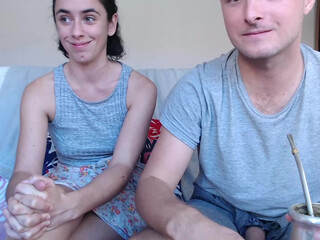 joey_and_eli red-haired schoolgirl caresses shaved cunt