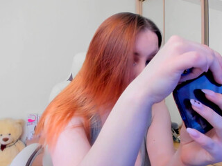 yummy_girl_ with a toy