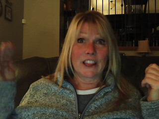 daniluvs2 redhead female caresses big tits