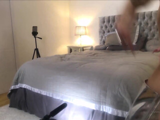 Emily Balfour lustful mare rides a dildo