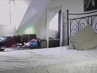 Emily Balfour the charming slut fucks her pussy with a phallus