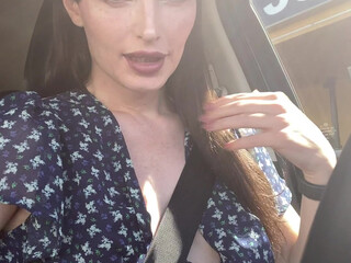 Natalie Mars onlyfans hot prostitute poses in shorts