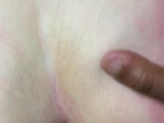 subgirl0831 onlyfans pleasant babe touches sexual lips with fingers