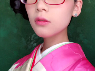 eri_kitami slim confused gently squeezes vagina