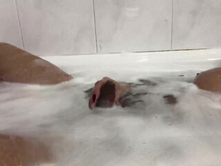 Vanessa Jhons onlyfans busty slut fucks pussy in the shower