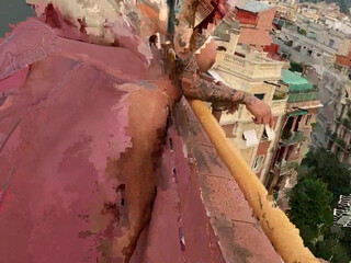 Vanessa Jhons onlyfans cute posing in fries