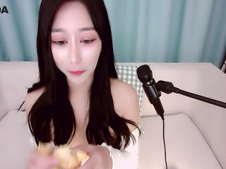 b_meow naughty harlot - caresses big tits