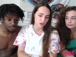 jerilynn nude girlfriends caressed on the floor