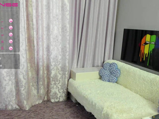 brilliant blonde slut caresses sex lips