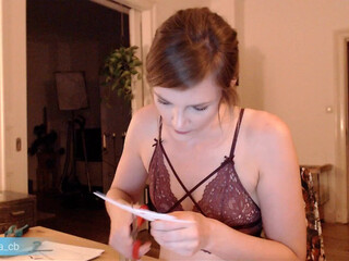 lillya extravagant babe blissfully bangs holes