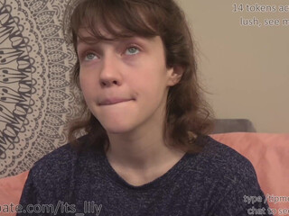 its_lily petite slut masturbates with her fingers