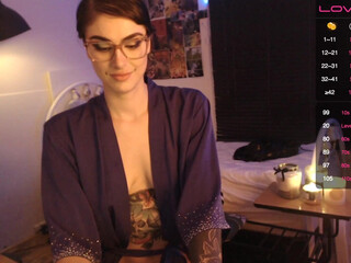 tatt_brat5000 cute brunette with natural tits chatting in fries