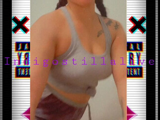 indigostillalive naughty skin posing in lingerie