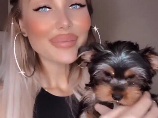 Milana aka milanasw onlyfans great bitch wore a mask and fucks with a toy