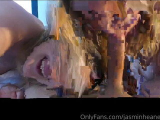 jasminheaney onlyfans Olesya in a chair demonstrates a rich pussy masturbation