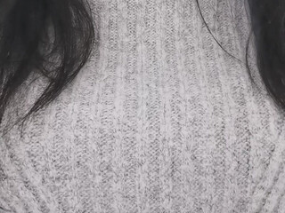 hornynwet beautiful model caresses big tits