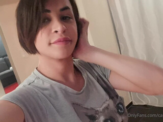 Carla Brasil onlyfans loud bitch hammering pussy with phallus