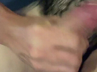 Thaila onlyfans jerking off the clit on the bed