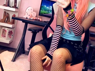 Belle Delphine onlyfans busty slut gets fucked while standing with cancer