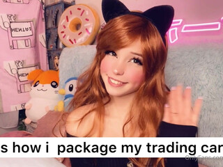 Belle Delphine onlyfans a nice babe kneads her cunt