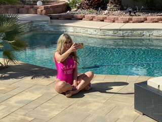 Kayla Kayden onlyfans cute baby fucks herself with black dildo fingers