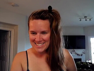 melaniemei charming confused girlfriend fucks holes