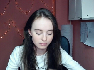 luv_sasha beautiful lady gently masturbates pussy