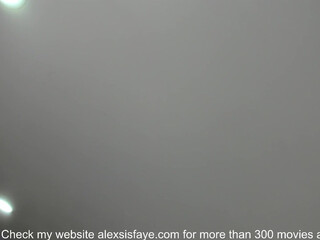 alexsisfaye gorgeous chick fucks cunt with phallus