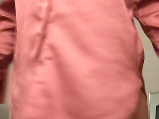 sashaduvall teasing his gap with her middle finger