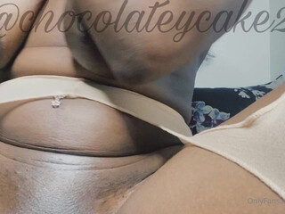chocolateycake2 charming girl strips in front of the camera