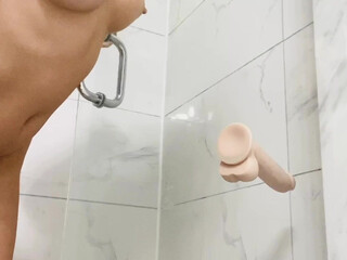 azalyastar feminine female with big boobs enjoys sex toy