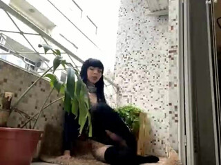 ablizzard busty slut caresses shaved pussy