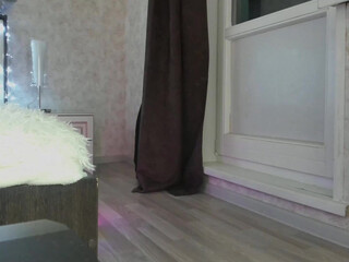 milanaaafit awesome brown girl in white stockings tickles her cap delicately