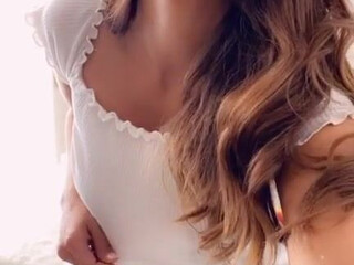 Reena blonde nymph seduces with slut tits