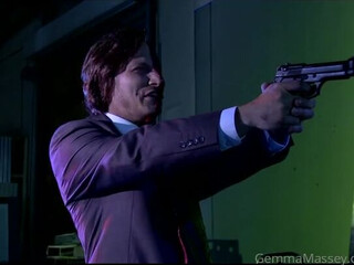 Gemma sexy babe caresses fingers